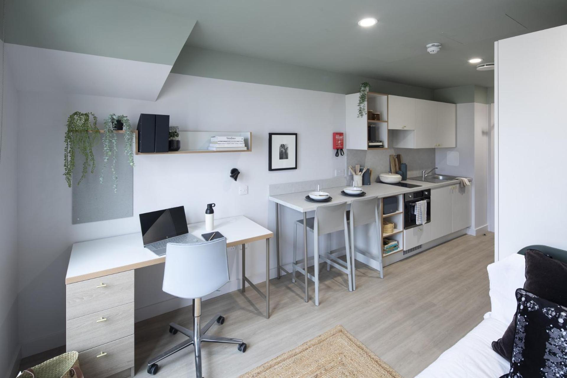 Modern With Kitchen & Ensuite In Edinburgh